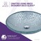 Anzzi Jonas Vessel Sink in Clear Glass S247-blue - alternate 4